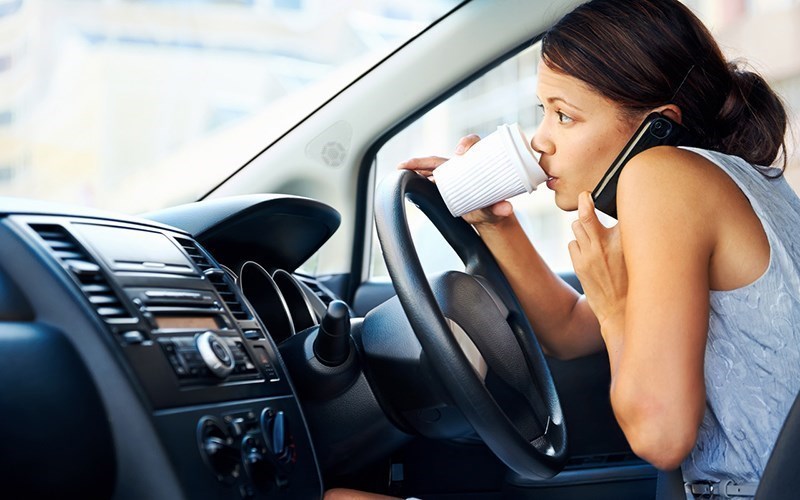 The cost of distraction