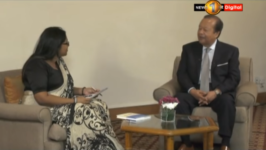 Interview with News First, Sri Lanka