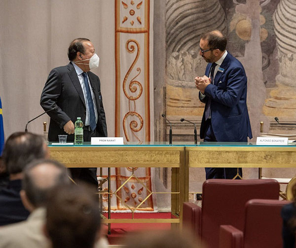 Introducing the Good: Peace Education Symposium with Prem Rawat, the Italian Minister of Justice and Members of the Italian Parliament