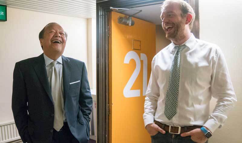 “Funny man” Tom Price reflecting on Prem Rawat, social media & lockdown in London.