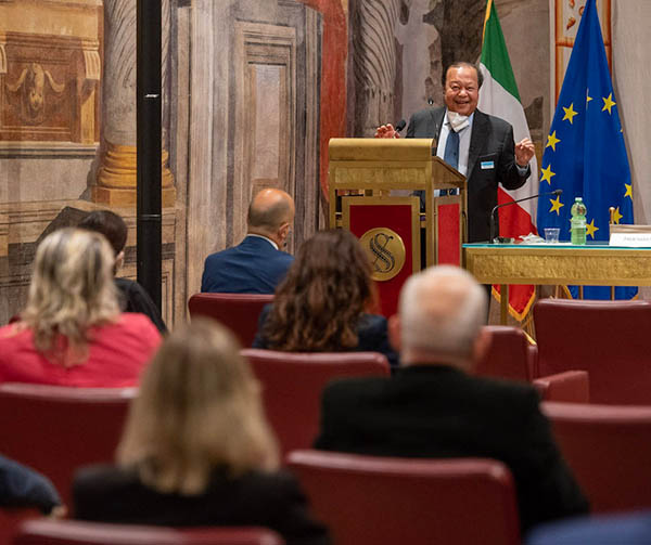 Watch Prem Rawat and Italian Officials at the Senate – October 12, 2021