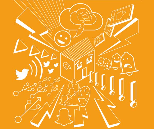 El fenómeno de la sobrecarga informativa.