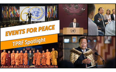 TPRF’s Sponsorship of Peace-Themed Events Around the World