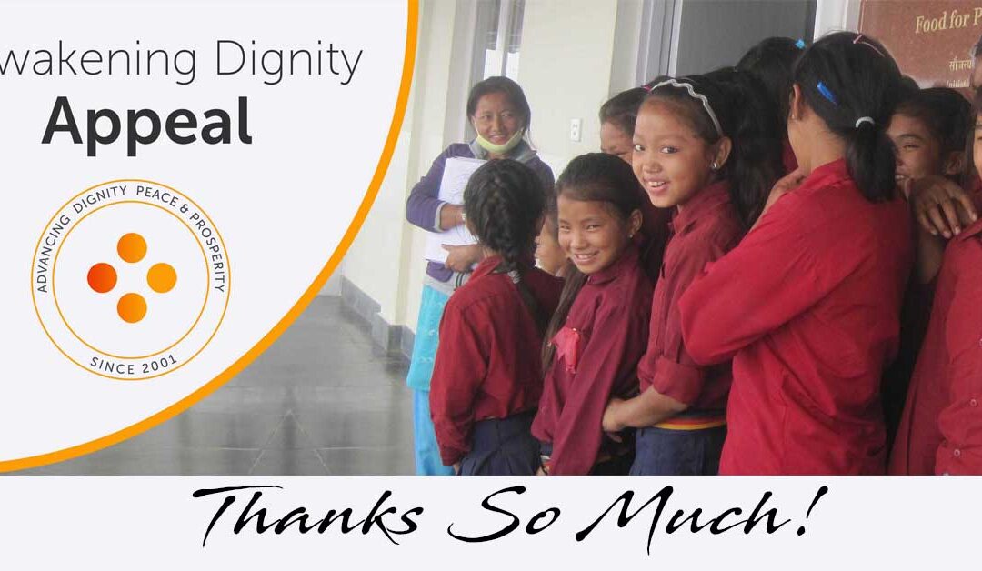 Daya Rawat Thanks You for Making Awakening Dignity Appeal a Success